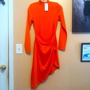 Orange dress